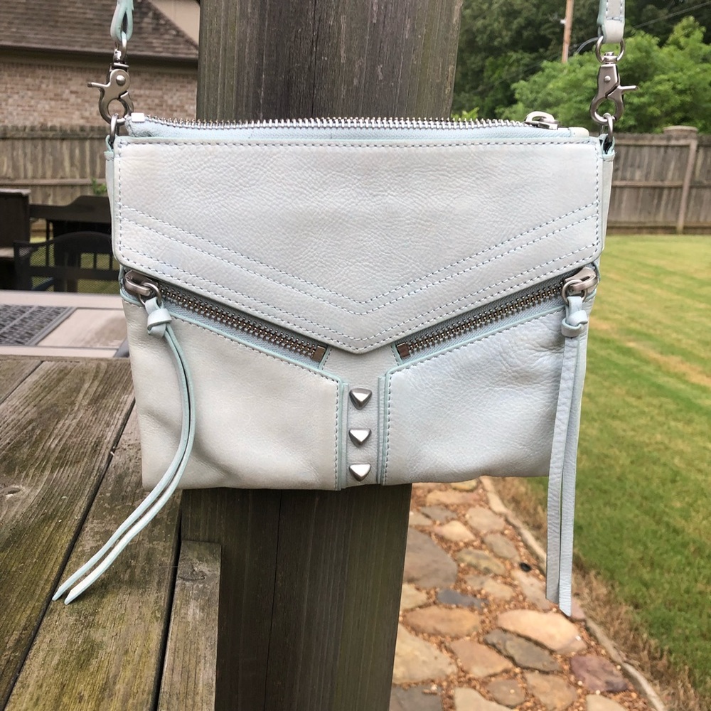 Botkier Trigger Crossbody Sky Blue